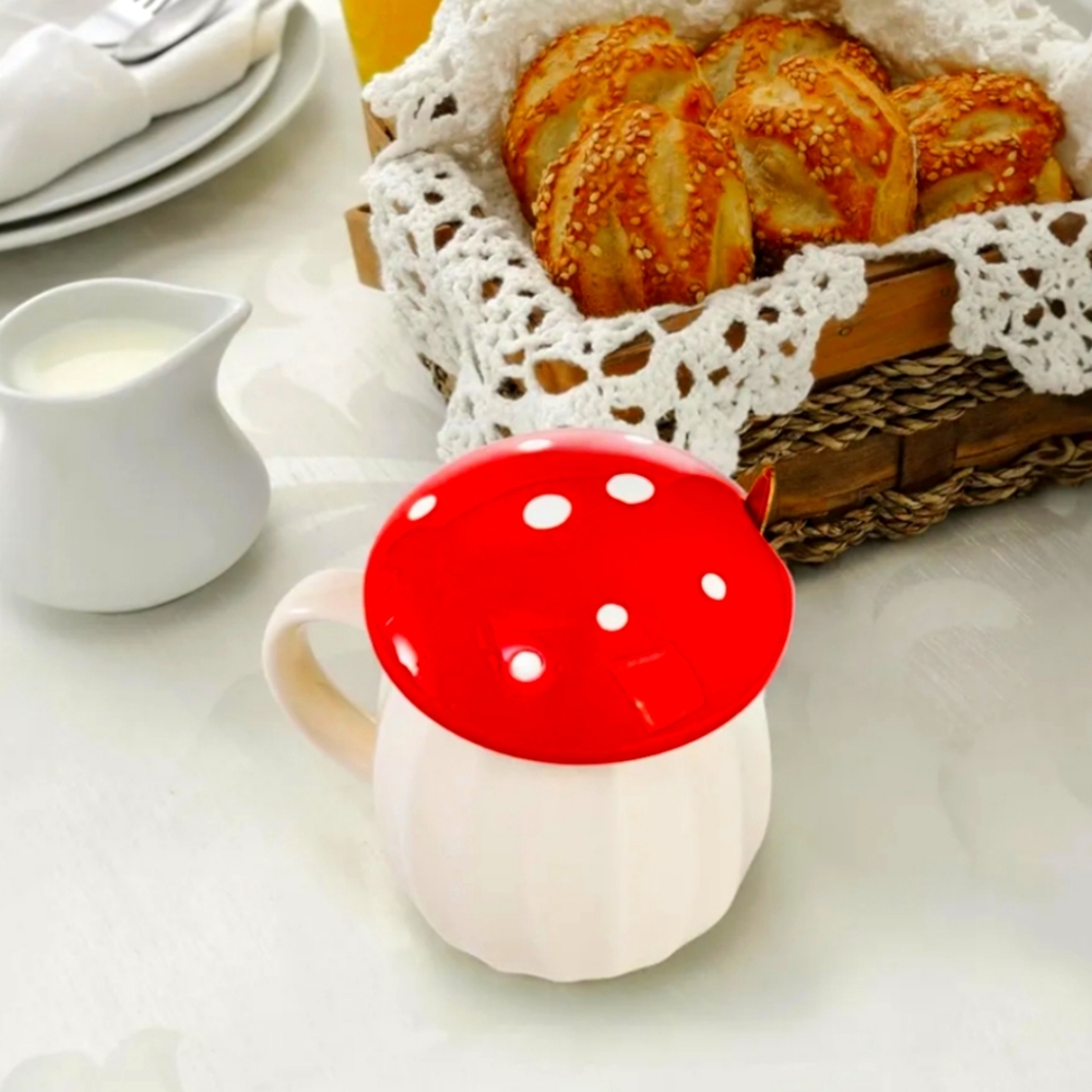 Mushroom Coffee Mug - Picture 4 of 5